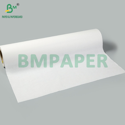 35GSM 40GSM MG กระดาษไครฟอฟท์สีขาว สําหรับกระเป๋าอาหารรวดเร็ว 715 มม ความแข็งแรงดี