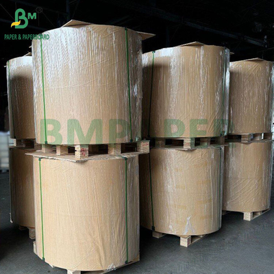 120 กรัม 170 กรัม กระดาษไครฟอฟท์สีขาวธรรมชาติ สําหรับกระเป๋าขายของ 31in 35in 43in 47in จอมโบ รอลล์