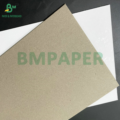 1.2 มิลลิเมตร 1.5 มิลลิเมตร กระดานแข็งที่มีใบหน้าสีขาวหนึ่ง หลังสีเทาสําหรับกล่องเครื่องประดับ
