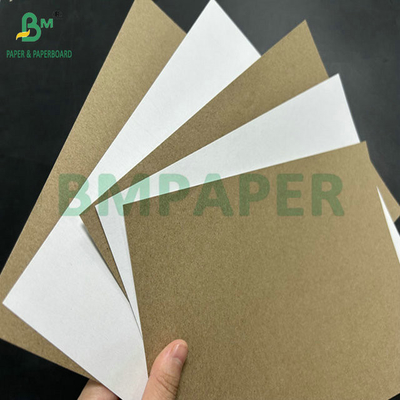 140 กรัม 170 กรัม กระดาษเคลือบขาว Kraft Back Paper สําหรับกล่องแพ็คเกจของขวัญ 70 x 100 ซม.