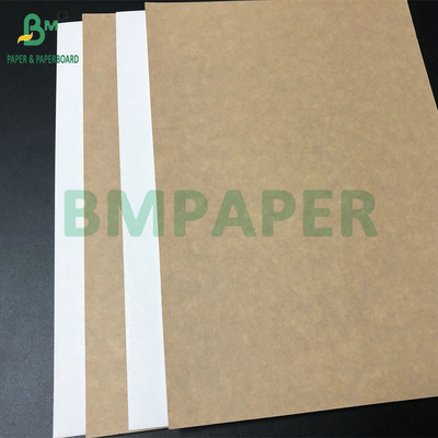 C1S Clay Coated 295gsm 325gsm White Top Kraft Back Carton สําหรับกล่องอาหาร