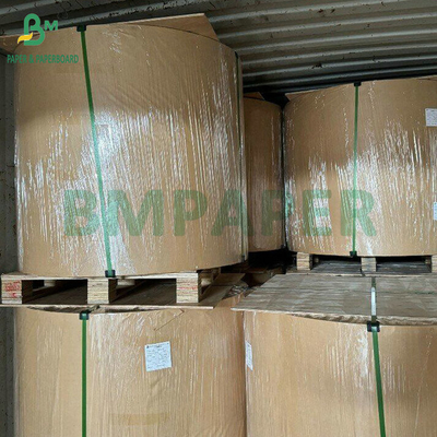 180 กรัม 230 กรัม กระดาษสีขาวไร้ผนัง ไม่เคลือบในม้วน สําหรับผลิตกระเป๋าช้อปปิ้ง