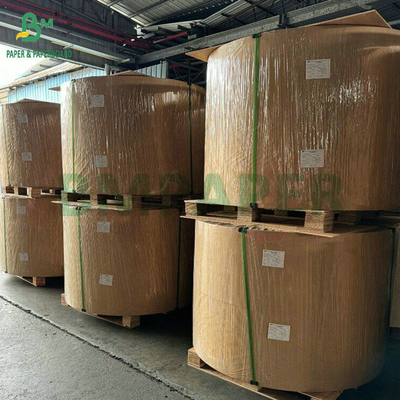 120 กรัม 150 กรัม กระดาษครัฟท์สีขาวแข็งแรง สําหรับกระเป๋าช้อปปิ้ง 787 มิลลิเมตร 1092 มิลลิเมตร