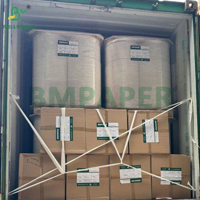 24 กรัม 28 กรัม กระดาษม้วนกระดาษสับขาว ขนาด 27 มม กว้าง 6000 เมตร ความยาว