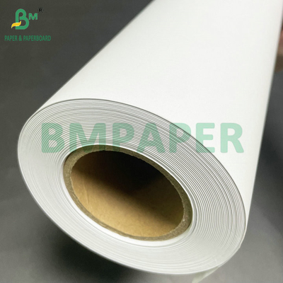 24LB 28LB โบนันด์เคลือบ CAD พล็อตเตอร์กระดาษม้วนสําหรับการพิมพ์แผนที่ทอปโเกรฟิกสี