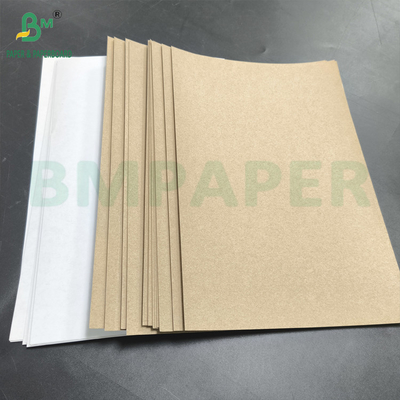 200 กรัม - 365 กรัม กระดาษกระดาษรีไซเคิลเคลือบดิน CCKB Kraft Back สําหรับกล่องกล่อง