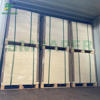 200 กรัม - 365 กรัม กระดาษกระดาษรีไซเคิลเคลือบดิน CCKB Kraft Back สําหรับกล่องกล่อง