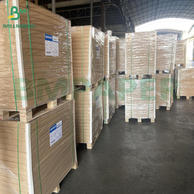 200 กรัม - 365 กรัม กระดาษกระดาษรีไซเคิลเคลือบดิน CCKB Kraft Back สําหรับกล่องกล่อง