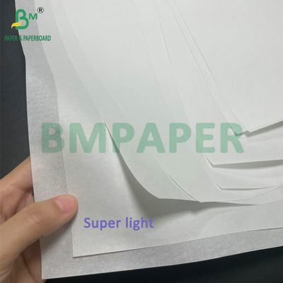 ความยืดหยุ่นที่ดี กระดาษไร้ไม้ 40gsm ในม้วนสําหรับใส่พับ
