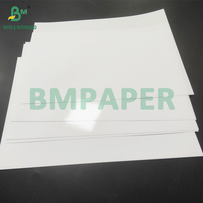 120 กรัม กระดาษกระจกกระจกเคลือบ 2 ด้าน สําหรับการพิมพ์เลเซอร์ 18 "x 12" แห้งทันที