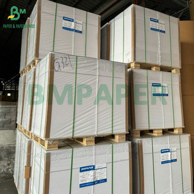 1.6mm 1.7mm 100% ใยผิวขาว Absorbent บียร์ Mat บอร์ดสําหรับบอร์ด Coaster กระดาษ A4