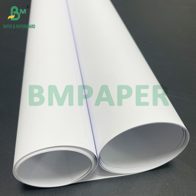 90 กรัม 105 กรัม หนังสล็อปผิวเคลือบ 24" x 150" สําหรับเครื่องทําโปสเตอร์สีในห้อง