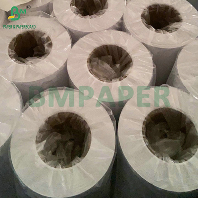36&quot; x 300ft 24lb หนังม้วนเคลือบสําหรับ inkjet พิมพ์โปสเตอร์และธง