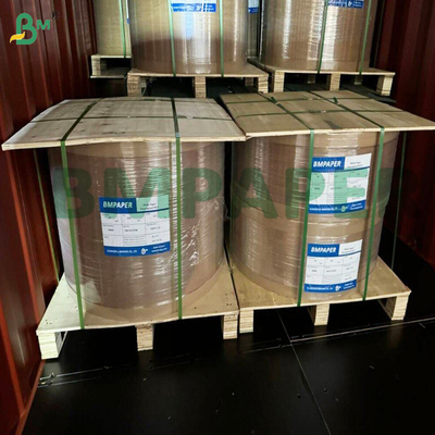 กระดาษขาวเคลือบด้านหนึ่ง กระดาษโคนอาหารสําหรับไอศกรีม 80gm