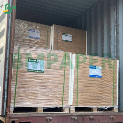 กระดาษกระดาษอาหารสีขาว Ultra High Bulk C1S 270gm สําหรับอาหารแข็ง