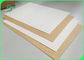 กระดาษสีขาวคราฟท์กระดาษรองพื้น / กระดาษเคลือบด้านหนึ่งสำหรับบรรจุอาหาร