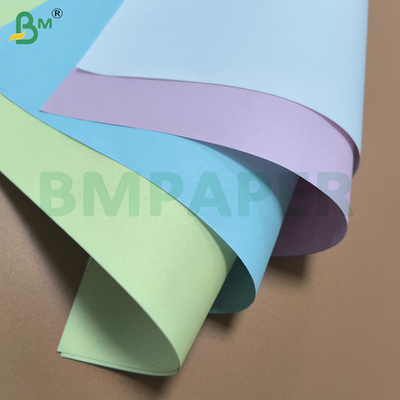 กระดาษไร้คาร์บอน Ncr สีขาวและหลายสี 8 1/2 X 11, 8 1/2 X 14 ขนาด