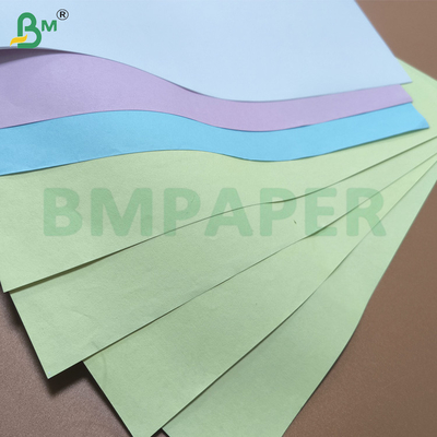 กระดาษไร้คาร์บอน Ncr สีขาวและหลายสี 8 1/2 X 11, 8 1/2 X 14 ขนาด
