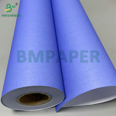 610mm x 50m A0 A1 80GSM สีม่วง สีน้ําเงิน CAD Plotter Paper Roll
