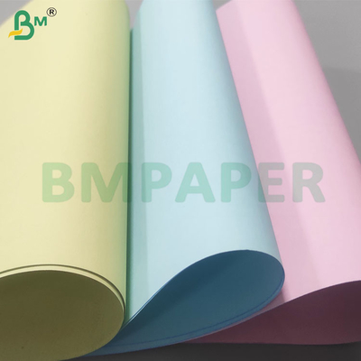 50gm NCR ขนาดตัวอักษร กระดาษไร้คาร์บอนในหลายสี