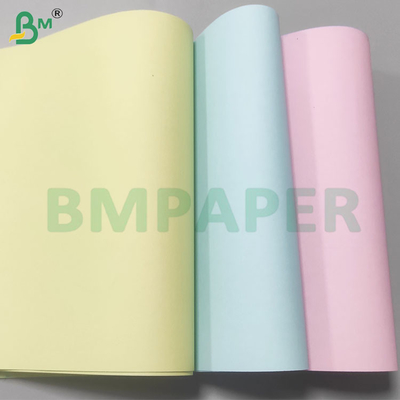 50gm NCR ขนาดตัวอักษร กระดาษไร้คาร์บอนในหลายสี