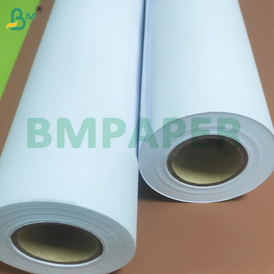 ผิวเรียบ 80gsm CAD บอนด์กระดาษม้วนสําหรับการพิมพ์แม่นยํา