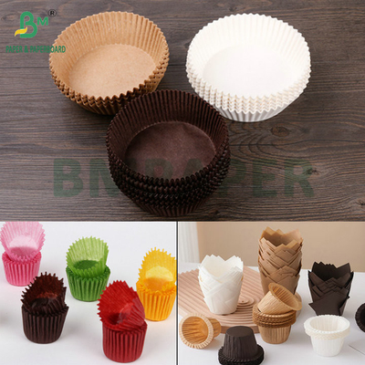 20 กรัม 45 กรัมเคลือบ Jumbo Roll Cupcake Liner สําหรับถ้วยเค้ก