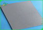 เยื่อกระดาษรีไซเคิล 3 มิลลิเมตรด้านสองแผ่นแผ่นเคลือบด้านลามิเนทสีเทาพร้อมแผ่นหลังสีเทาสำหรับบรรจุหีบห่อ