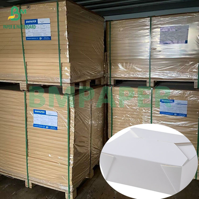 270gm กระดาษอาหารกลางวันเคลือบ PE 15gm กระดาษกระดาษใส่น้ําและกันไขมัน
