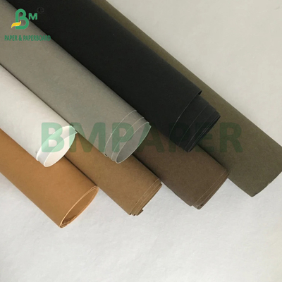 0.35 มิลลิเมตร 0.55 มิลลิเมตร ผ้ากระดาษ Kraft ที่สามารถล้างได้ สําหรับกระเป๋าสะพายน้ํา
