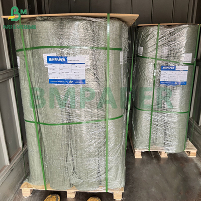 0.35 มิลลิเมตร 0.55 มิลลิเมตร ผ้ากระดาษ Kraft ที่สามารถล้างได้ สําหรับกระเป๋าสะพายน้ํา
