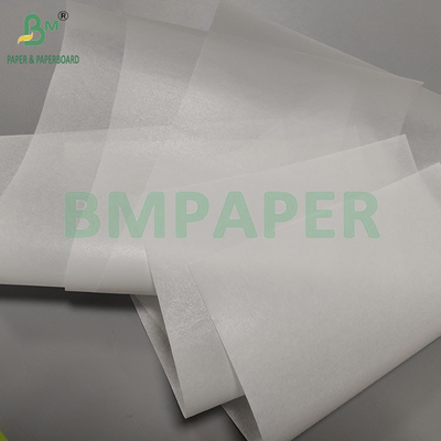 กระดาษเคลือบซิลิโคนสองด้านกันไขมัน 40gsm สําหรับการทํากระดาษลายอากาศ