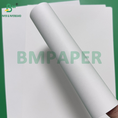 200 กรัม กระดาษกระดาษ Kraft ขาว สําหรับกระดาษหลักธรรมเนียม 300 มม - 1800 มม ความกว้างม้วน