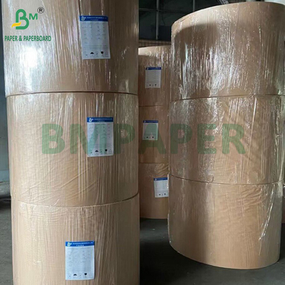 200 กรัม กระดาษกระดาษ Kraft ขาว สําหรับกระดาษหลักธรรมเนียม 300 มม - 1800 มม ความกว้างม้วน