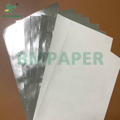 อลูมิเนียมเคลือบ หลังขาว 70gsm กระดาษความแข็งแรงน้ํา สําหรับกระจกแก้วของเบียร์