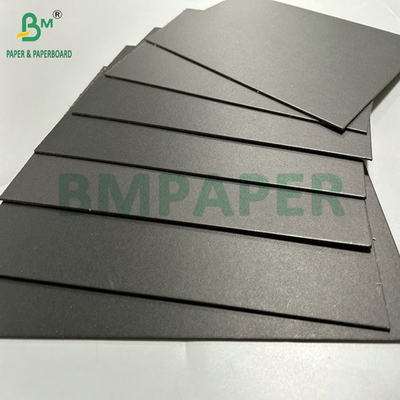 2 มม 3 มม กระดาษกระดาษสีดําผิวเคลือบ หลังสีเทาสําหรับกระเป๋าบรรจุแข็ง 950 x 1300 มม