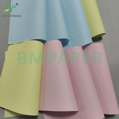 48-80gm NCR กระดาษ ขนาดจดหมาย กระดาษสําเนาไร้คาร์บอน 500แผ่นต่อเรม 8.5 * 11 นิ้ว
