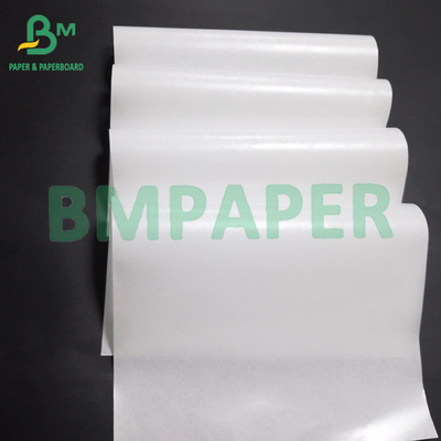 30GSM 50GSM 15PE กระเป๋าบรรจุอาหารกระดาษไครฟอฟท์สีขาว
