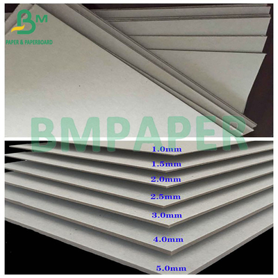 1.5 มิลลิเมตร 2.0 มิลลิเมตร บอร์ดสีเทา laminated สําหรับการทําบอร์ดหลังภาพ 206 * 315 มิลลิเมตร