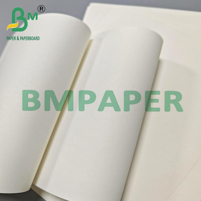 กระดาษผูกหนังสือสีขาวธรรมชาติ 50lb ไม่เคลือบ 210x279mm