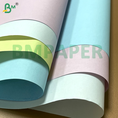 กระดาษไร้คาร์บอนสี 50-75 กรัม CB / CF / CFB A2 650x910mm & ขนาดจดหมายสําหรับรับและพิมพ์แบบ