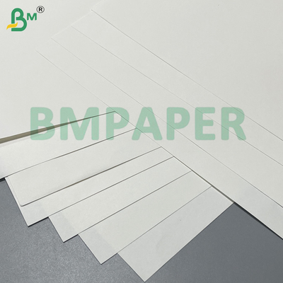 80GSM 90GSM กระดาษไครฟอฟท์ขาวสําหรับกระเป๋า ความแข็งแรงสูง ทนต่อน้ําตาล อาหารปลอดภัย กระดาษไม้เต็ม