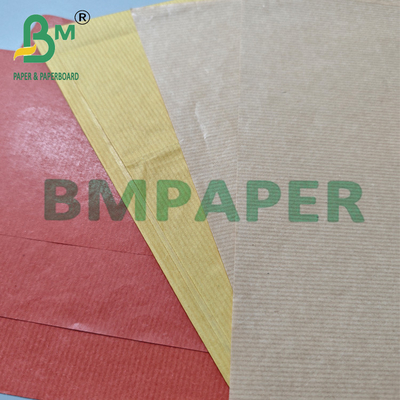 889mm x 1194mm กระดาษครัฟท์สีมีเนื้อเยื่อ สายกระดาษสําหรับงานฝีมือ/DIY 45gm