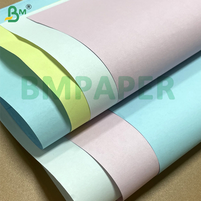 50 กรัม 60 กรัม หลายสี ภาพดํา กระดาษไร้คาร์บอน 8.5 "* 11" สําหรับใบเสร็จ
