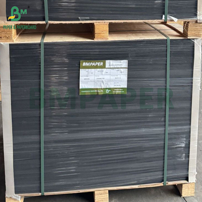 1200grs 1600grs กระดาษกระดาษดําเรียบดี 70cm x 100cm สําหรับกล่องแข็ง
