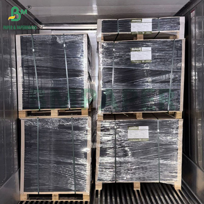 1200grs 1600grs กระดาษกระดาษดําเรียบดี 70cm x 100cm สําหรับกล่องแข็ง