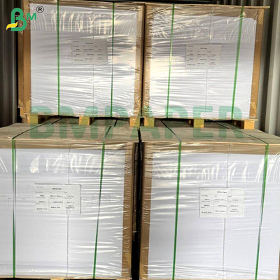 30g 40g สะดวกต่อสิ่งแวดล้อม ขาวสูง กระดาษครัฟท์ MG เรียบเรียบ สําหรับการพิมพ์บรรจุอาหาร