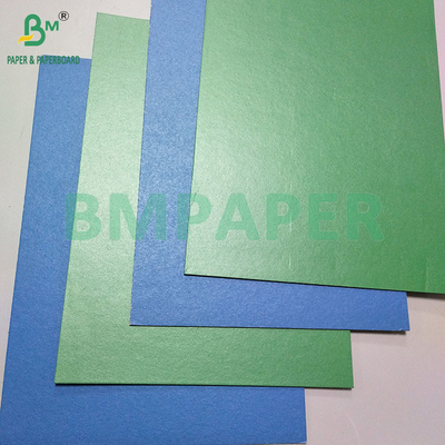 1.2 มิลลิเมตร 1.4 มิลลิเมตร สี Bule เขียวเคลือบกรอกหลังสีเทาสําหรับการทํากล่อง