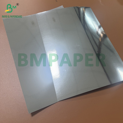 275gsm 0.36mm PET Glossy Silver Cardboard สําหรับกล่องเครื่องสําอาง 66 X 90cm