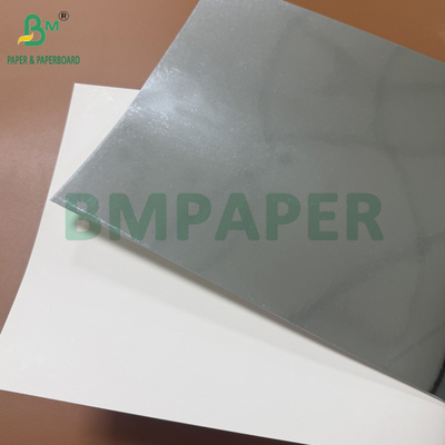 275gsm 0.36mm PET Glossy Silver Cardboard สําหรับกล่องเครื่องสําอาง 66 X 90cm